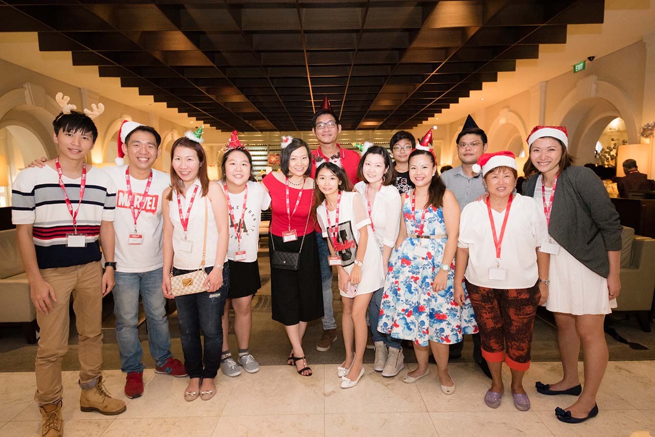 CSR Events | Christmas @ Goodwood Park Hotel | Angie Lim, Jacky Zhang YingJun, Sophia Wang, Samanda, Wendy