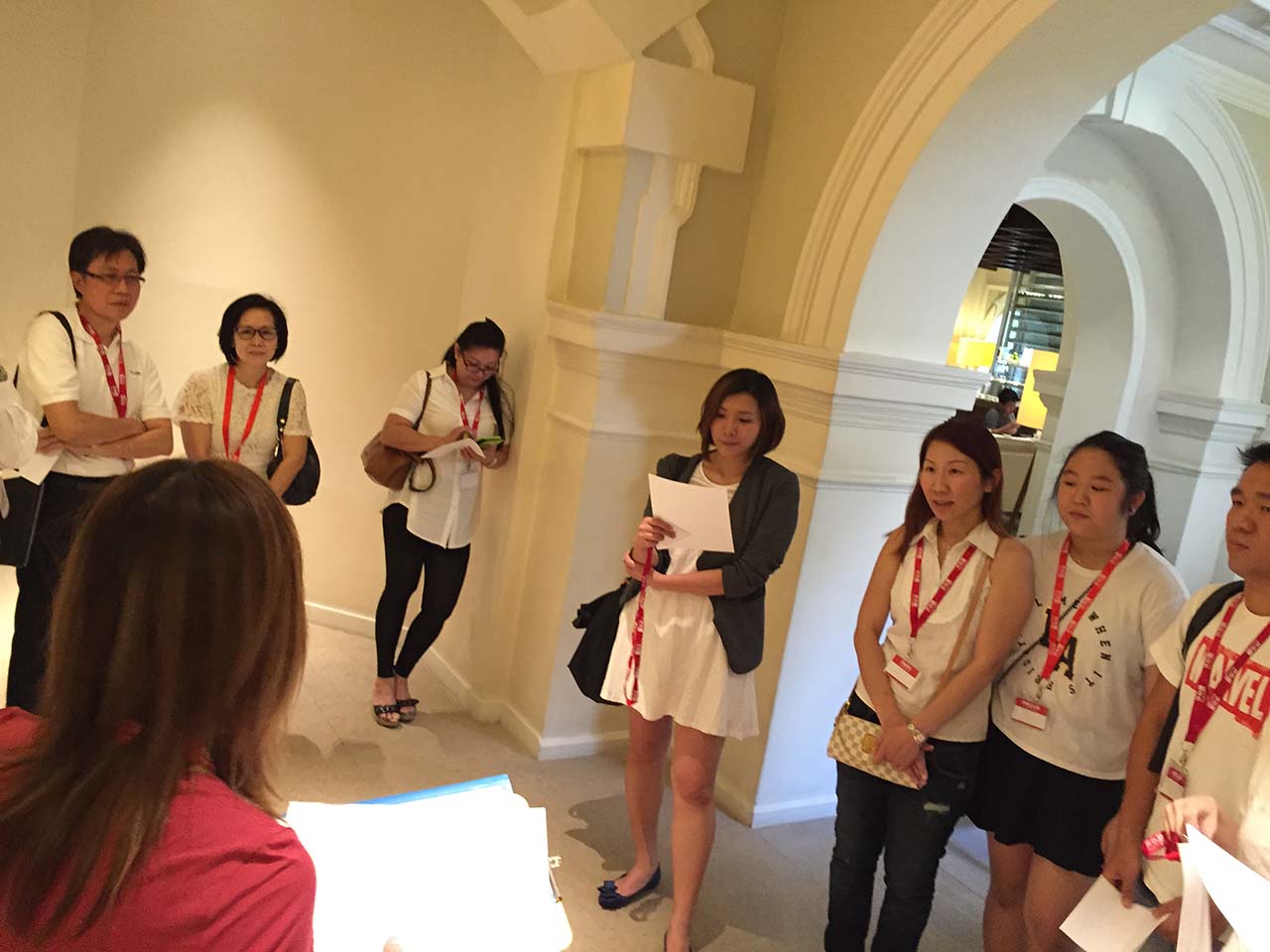 CSR Events | Christmas @ Goodwood Park Hotel | Angie Lim, Jacky Zhang YingJun, Sophia Wang, Samanda, Wendy